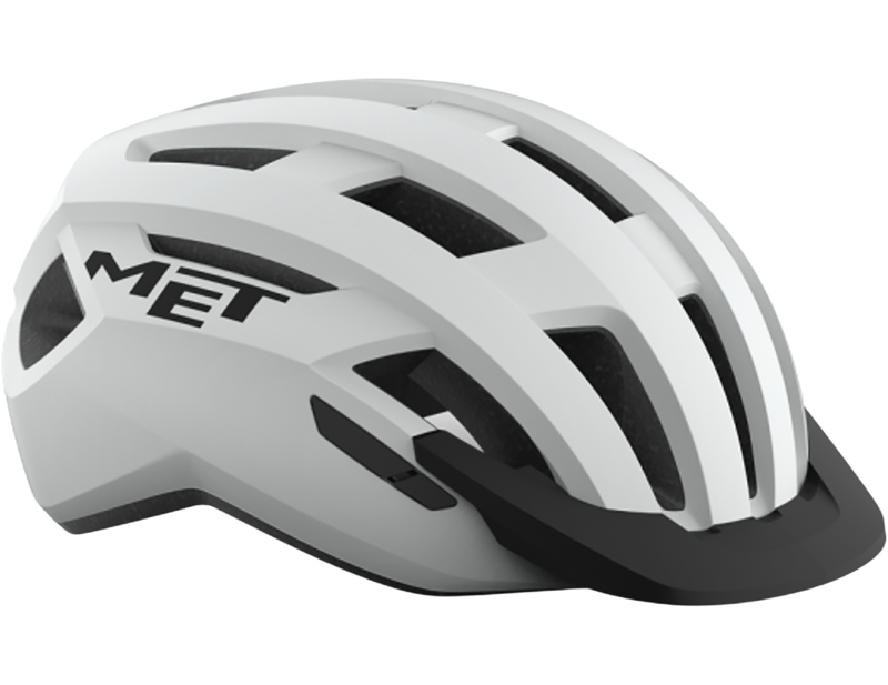 Balfes Bikes Met Helmet Allroad MIPS in White Matt | Free postage over £30, £10 off first order, price match & 0% finance.