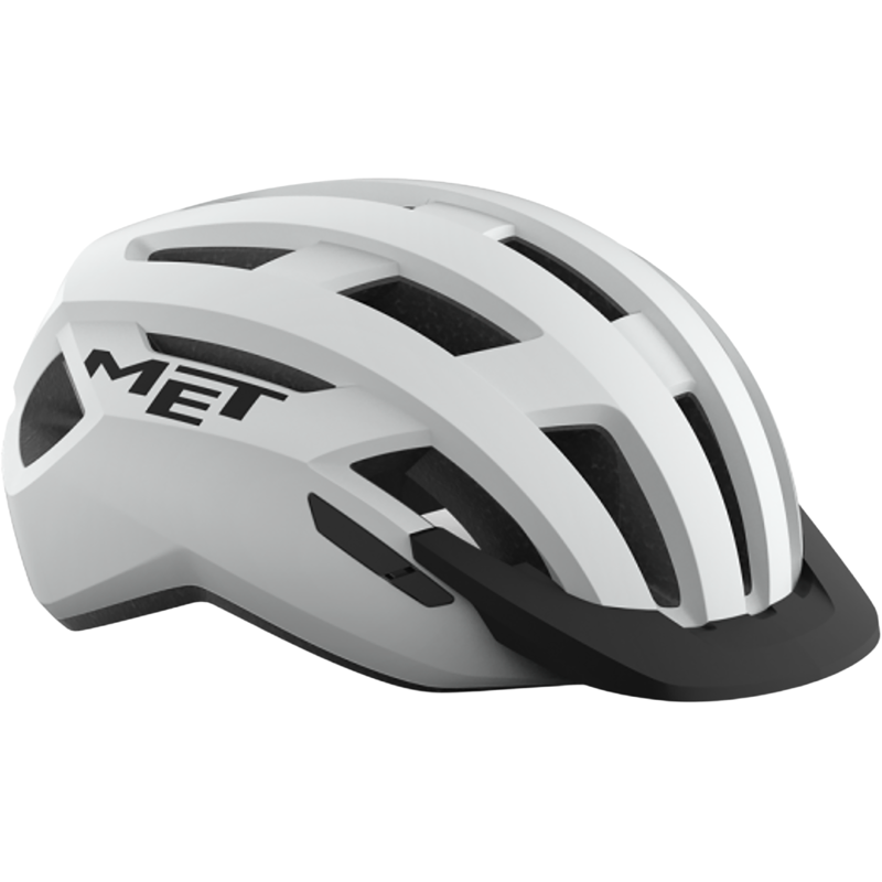 Balfes Bikes Met Helmet Allroad MIPS in White Matt | Free postage over £30, £10 off first order, price match & 0% finance.