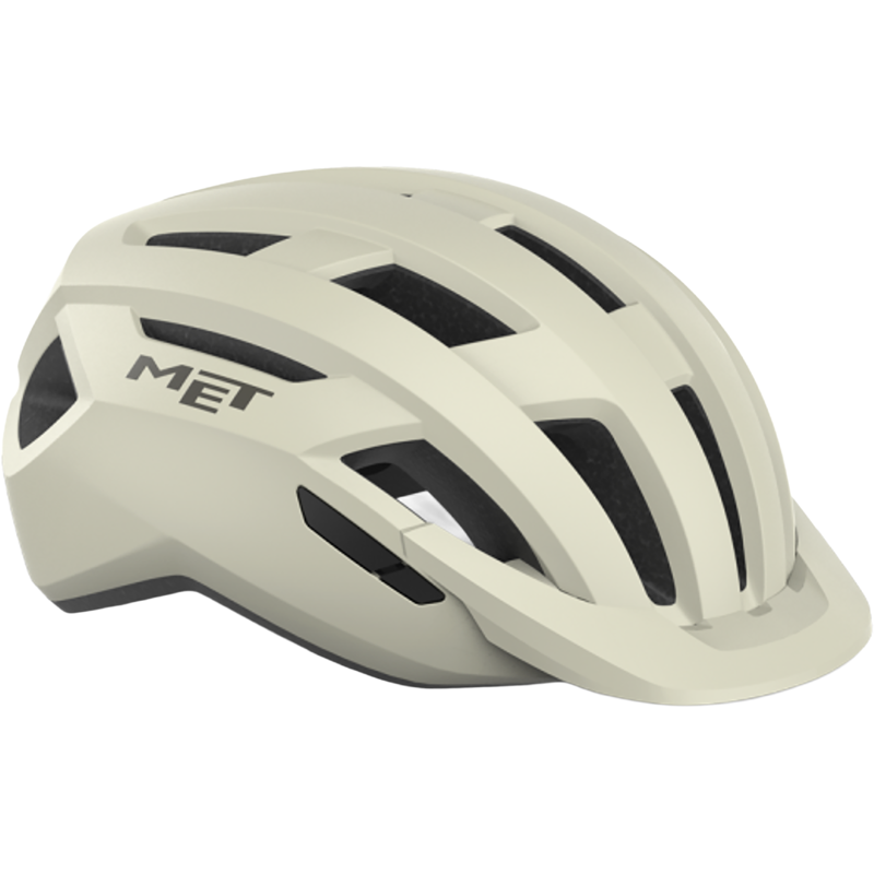 Balfes Bikes Met Allroad Helmet in Off White Matt | Free postage over £30, £10 off first order, price match & 0% finance.