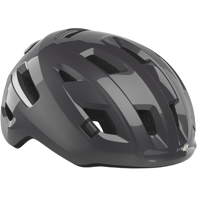 Balfes Bikes Met Helmet E-Mob Dark Titanium Glossy | Free postage over £30, £10 off first order, price match & 0% finance.
