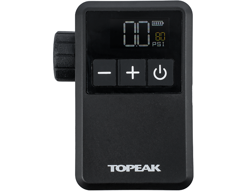 Balfes Bikes Topeak E-Booster Digital Mini Electric Inflator Pump in Black | Free postage over £30, £10 off first order, price match & 0% finance.