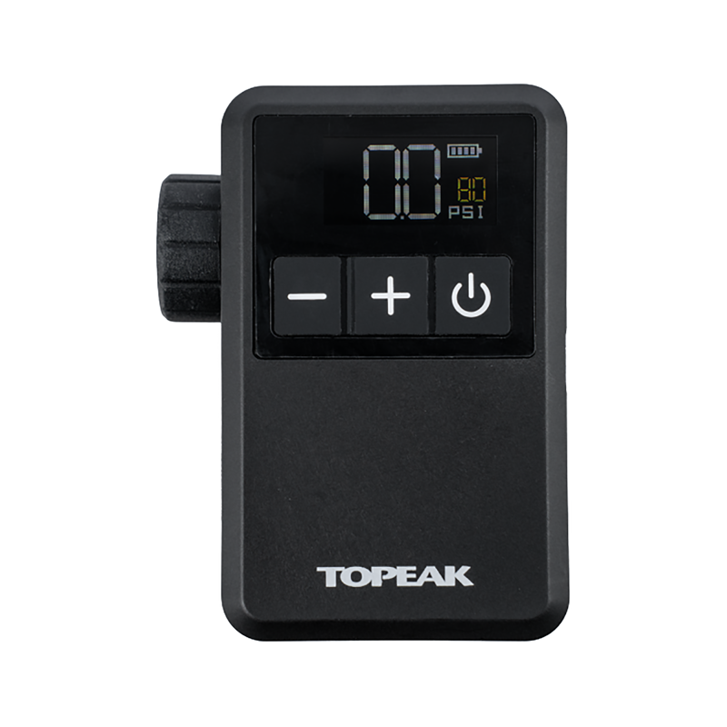 Balfes Bikes Topeak E-Booster Digital Mini Electric Inflator Pump in Black | Free postage over £30, £10 off first order, price match & 0% finance.