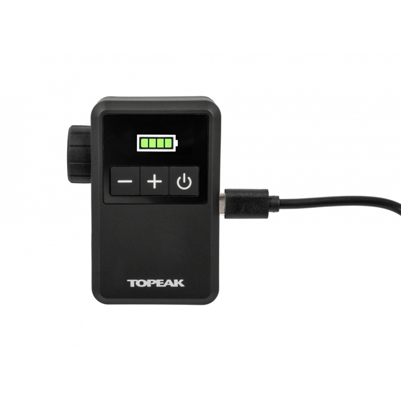 Topeak E-Booster Digital Mini Electric Inflator Pump in Black-6