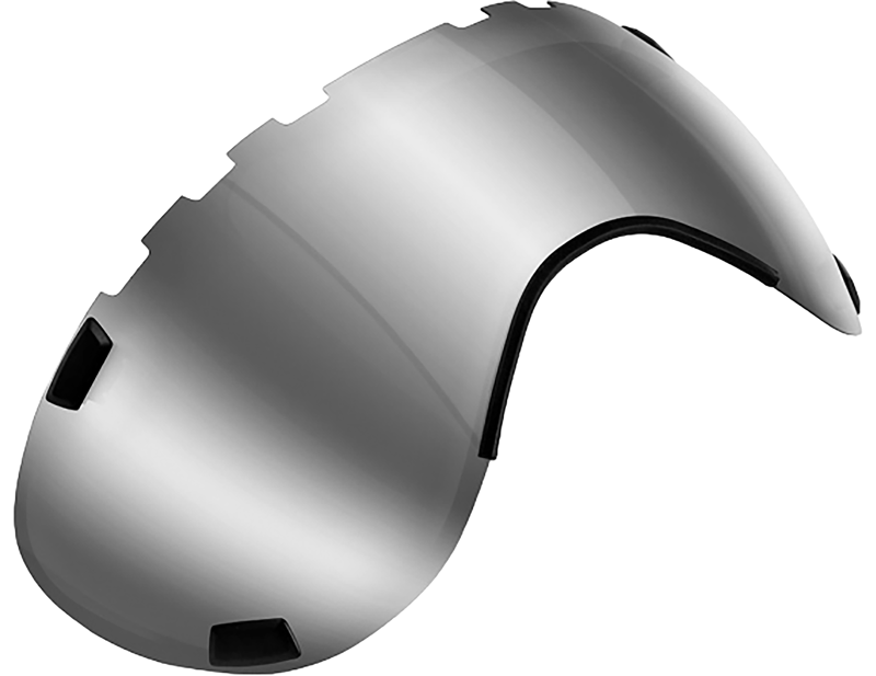 Met Drone Wide Body II Mag-Clip Shield in Mirror