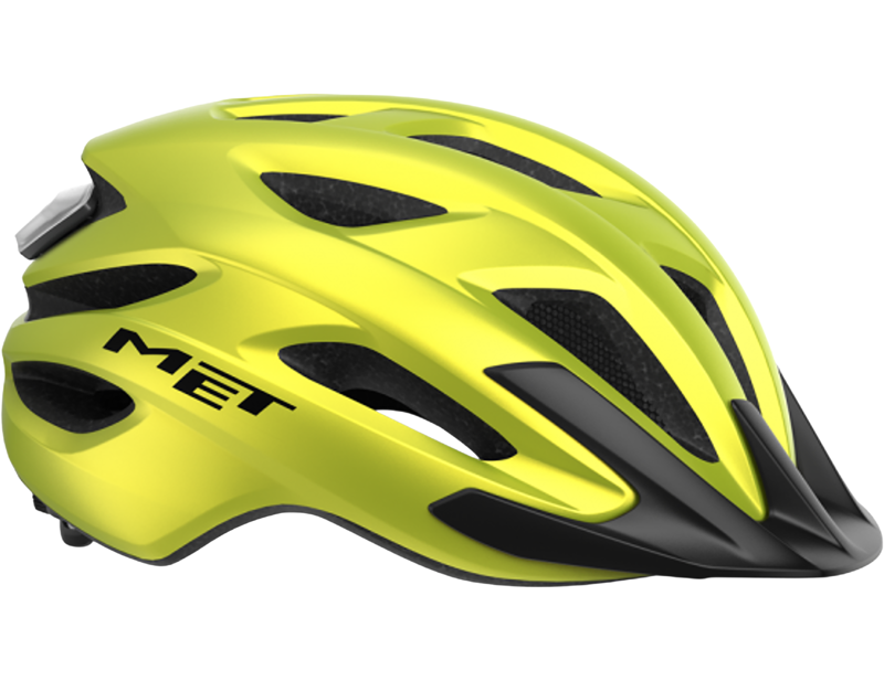 Met Helmet Crossover MIPS in Lime Yellow
