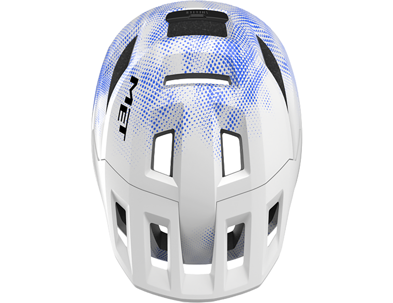 Met Shelter Youth MIPS Helmet 52-56cm in White/Blue-4