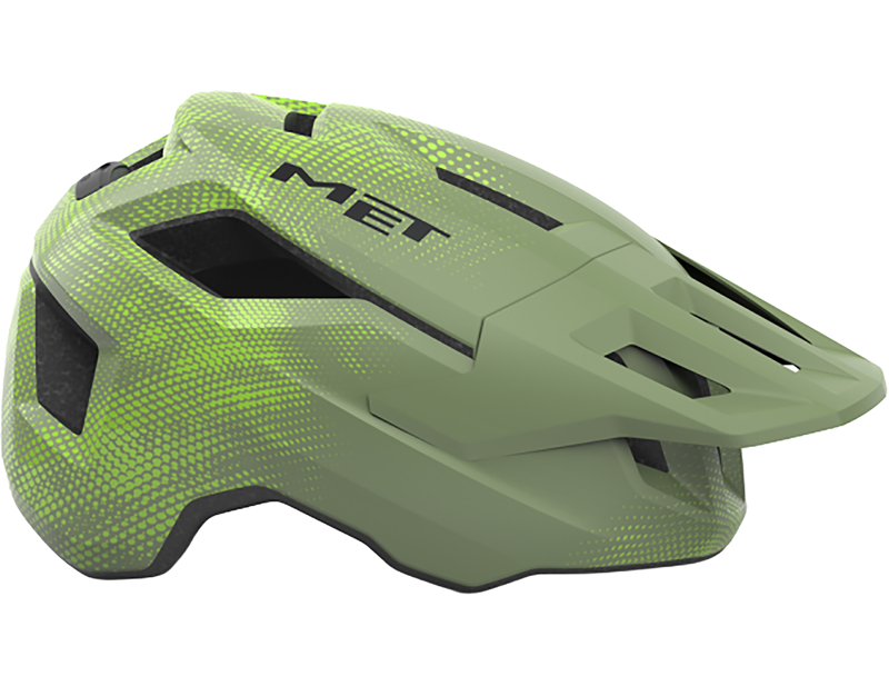 Met Shelter Youth MIPS Helmet 52-56cm in Lime Green-1