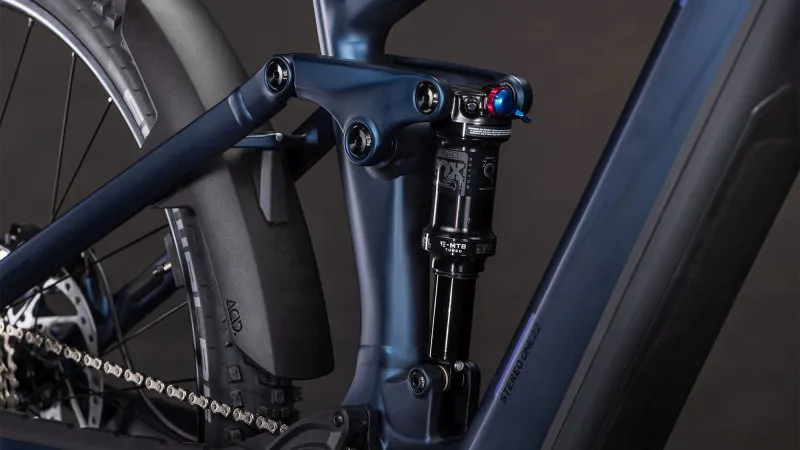 Cube Stereo Hybrid one22 Slx 800 Full Suspension Electric Mountain Bike 2026 in Indigoblue/Blue-4