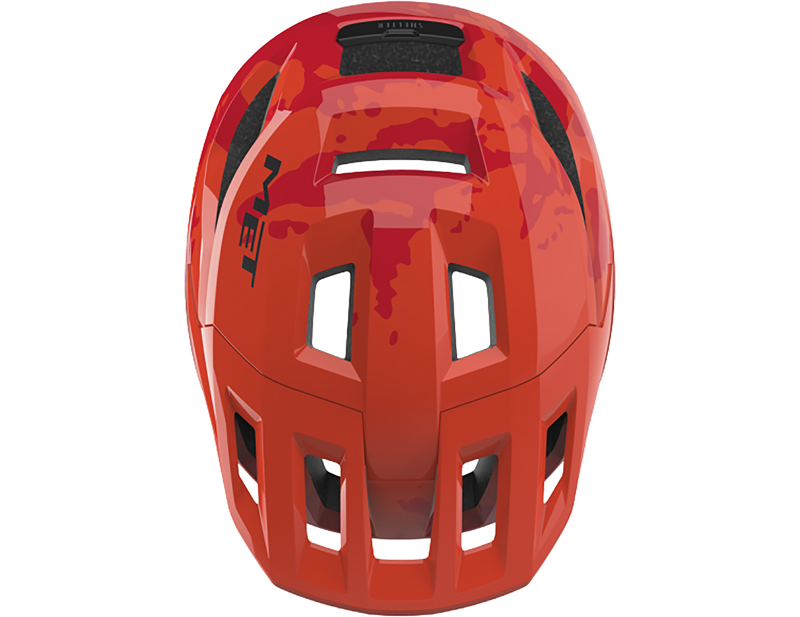 Met Shelter Youth MIPS Helmet 52-56cm in Red-4