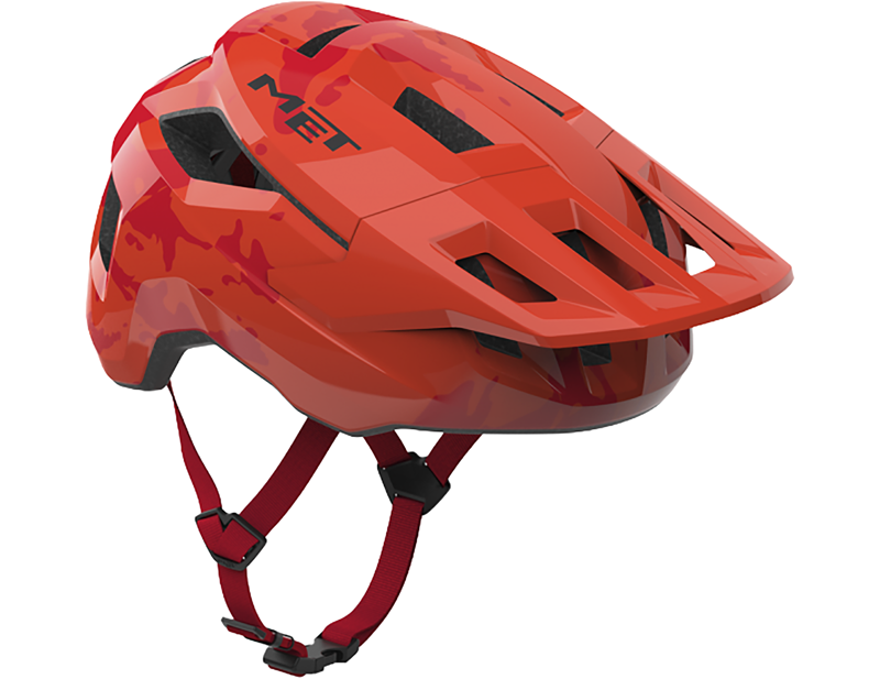 Met Shelter Youth MIPS Helmet 52-56cm in Red-3