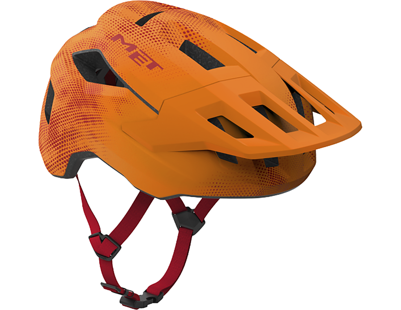 Met Shelter Youth Helmet 52-56cm in Orange-3