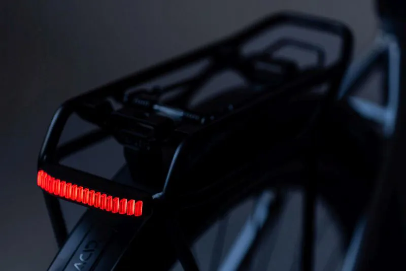 Acid E-Bike Carrier Rear Light Pro-E HPA Bes3 in Black-3