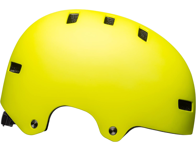 Bell Local BMX/Skate Helmet in Hi-Viz Yellow-5