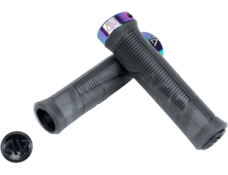 Balfes Bikes Acid Grips Endure in Translucent Black / Oilslick | Free postage over £30, £10 off first order, price match & 0% finance.