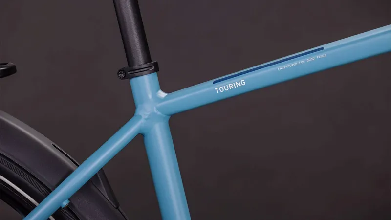 Cube Touring One Hybrid Bike 2026 in Bluebird/Grey-4