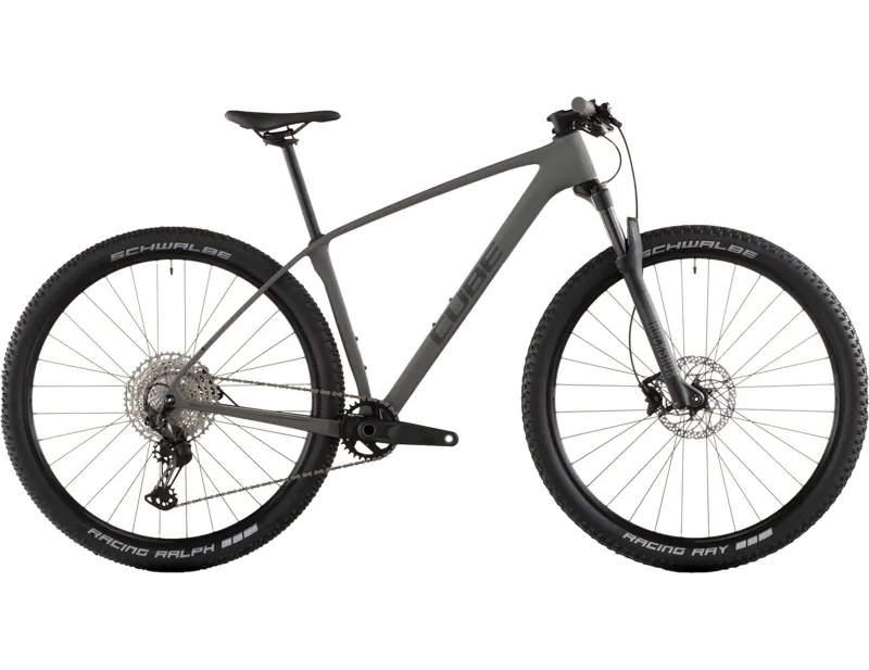 Cube Reaction C:62 One Hardtail Mountain Bike 2026 in Oldgrey/Black