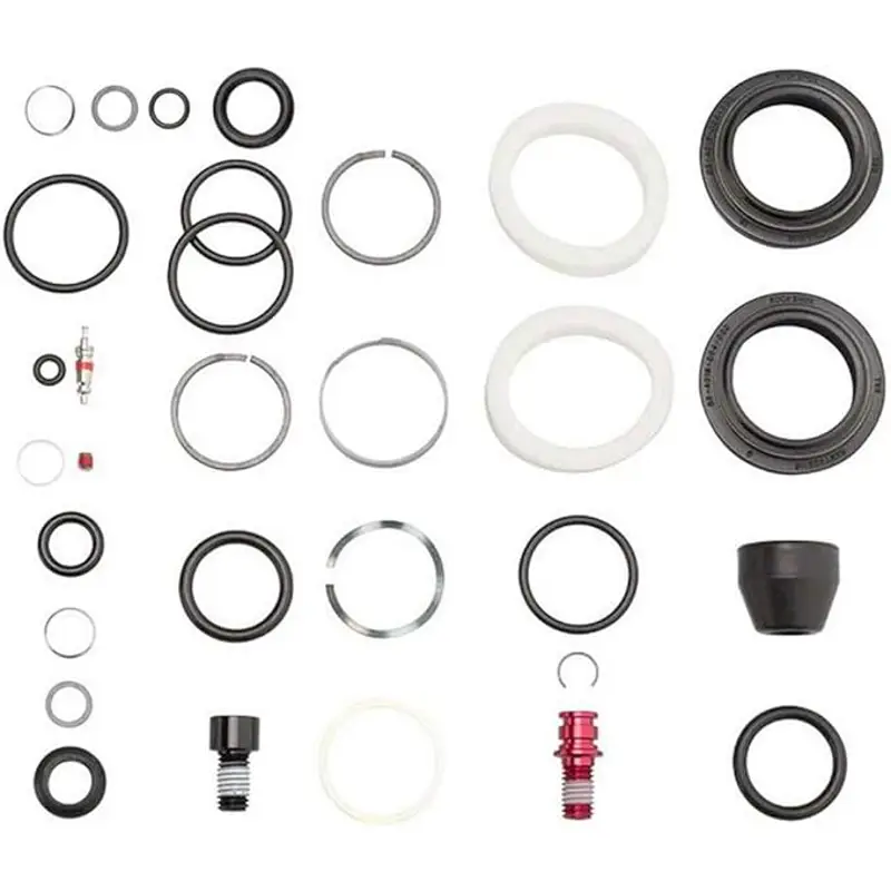 Balfes Bikes RockShox Spare - Front Suspension Service Kit Full Includes Solo Air and Damper Seals Hardware and Black Seals - Revelation Solo Air A2-A3 2013-2016 | Free postage over £30, £10 off first order, price match & 0% finance.