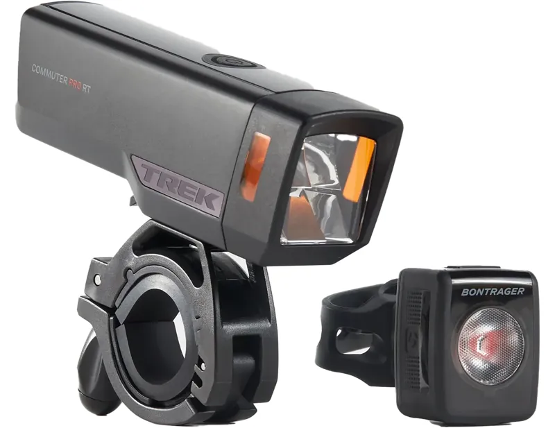 Trek Commuter Pro RT Flare RT USB Rechargeable Bike Light Set in Black