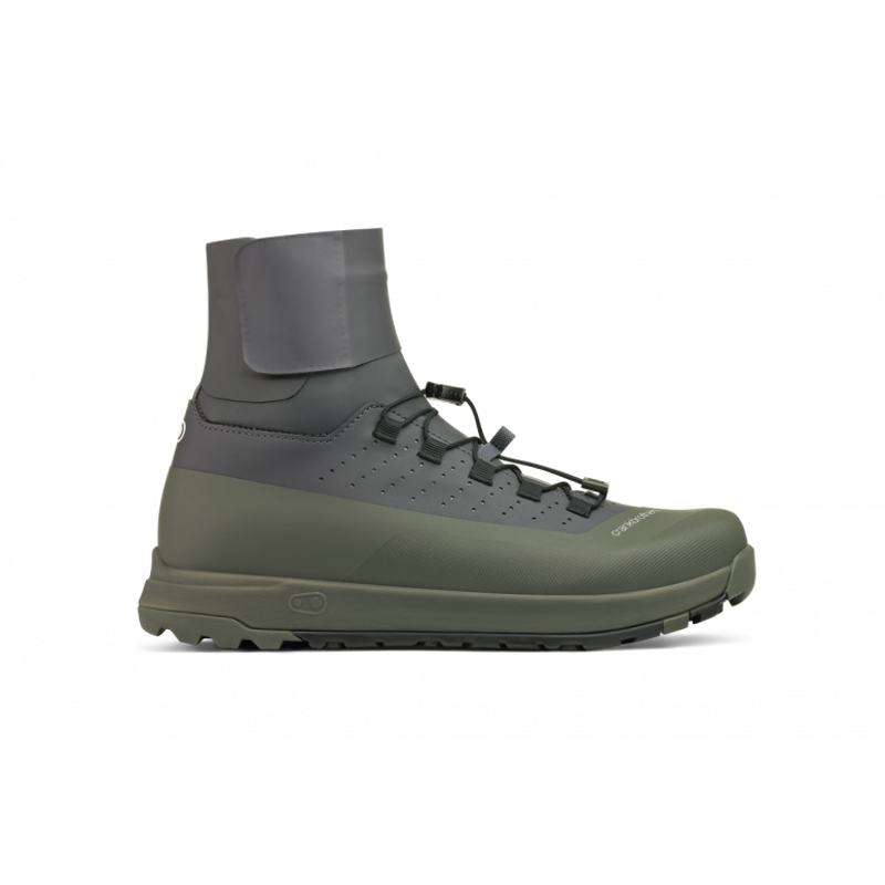 Crankbrothers Mallet Trail Speed Lace Seal SPD Shoes in Dark Grey/Forest-7