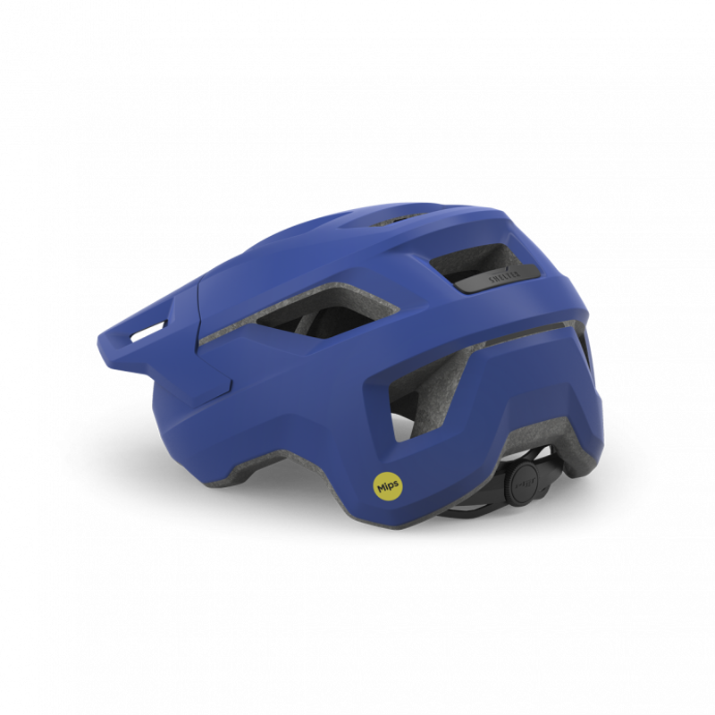 MET Shelter MIPS MTB Helmet in Sonic Blue / Matte-2