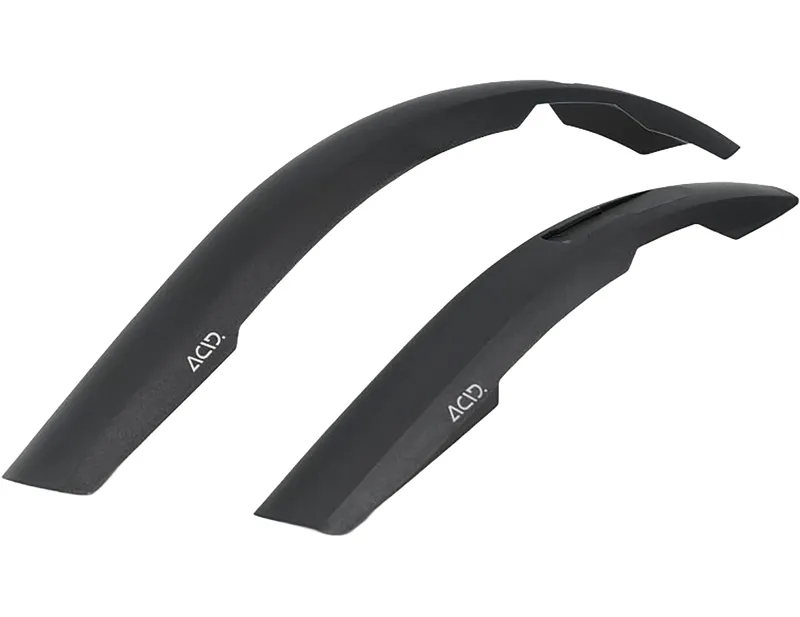 Balfes Bikes Acid Mudguard Set Mud Rookie 24 Inch in black  | Free postage over £30, £10 off first order, price match & 0% finance.