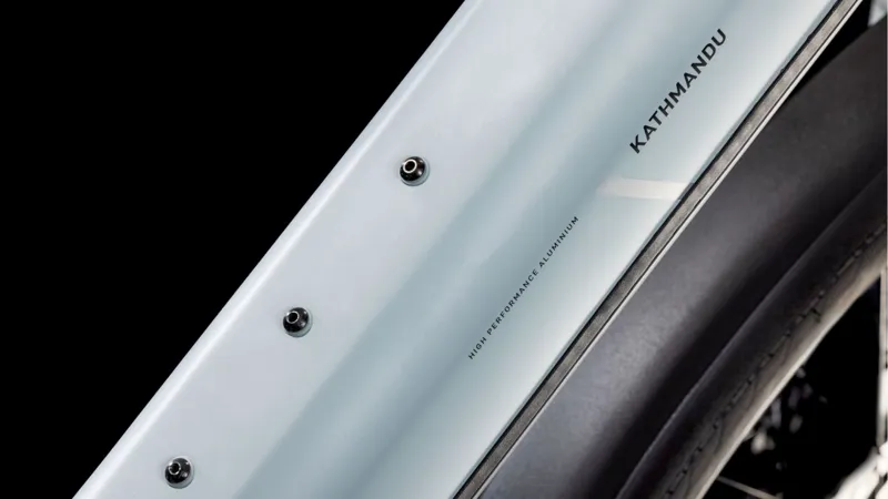 Cube Kathmandu Hybrid Ex 800 Electric Hybrid Bike 2025 in Haze/Black-3