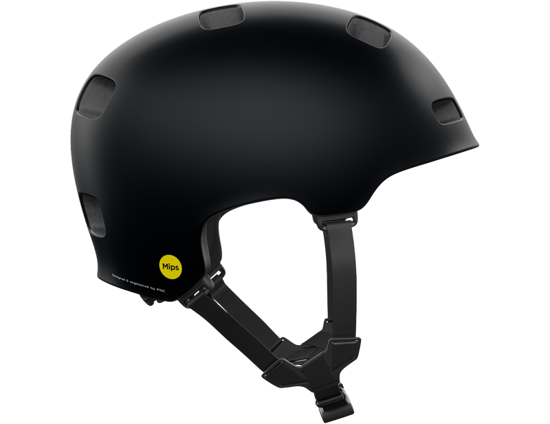 POC Crane MIPS MTB Helmet in Uranium Black Matt-2