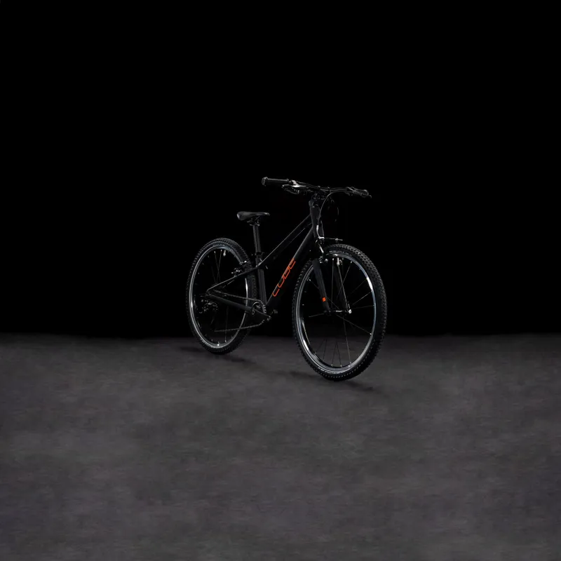 Cube Numove 240 24 Inch Wheel Kids Bike 2025 in Black/Orange-6