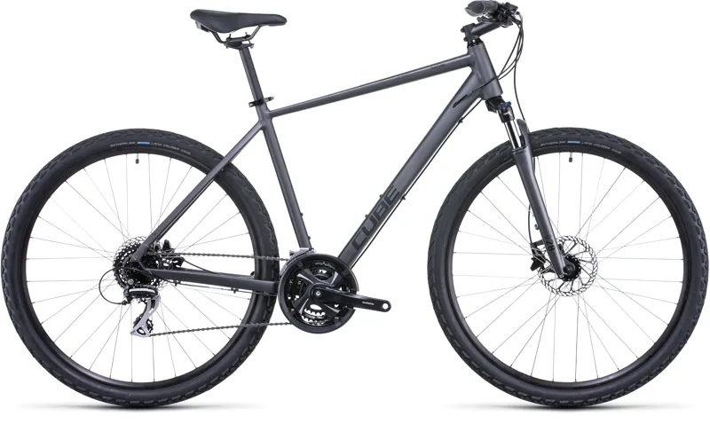  Cube Nature Hybrid Bike 2022 in Grey