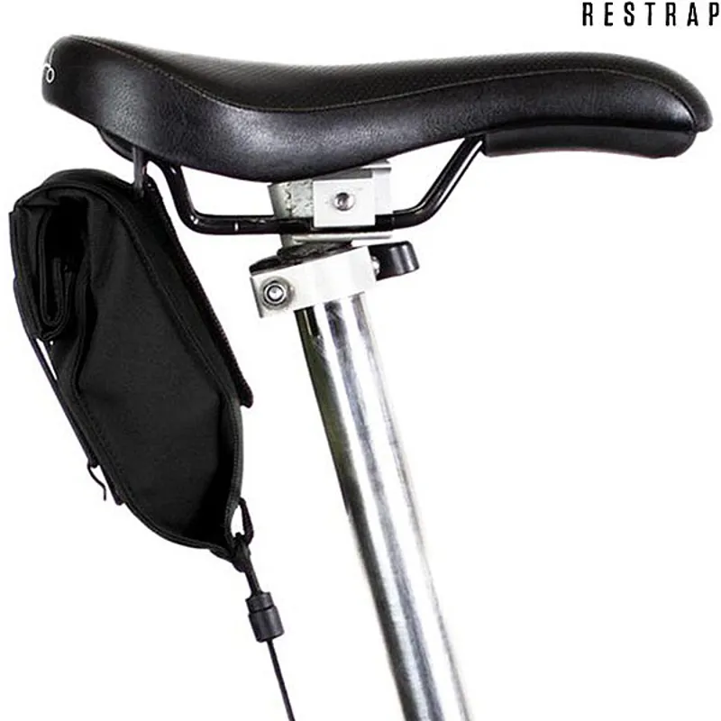 Restrap City Saddle Bag - Small in Black-1