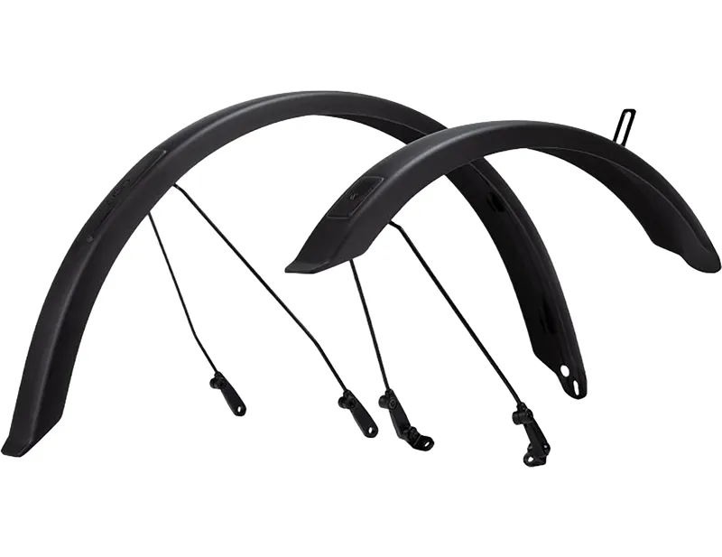 Balfes Bikes Acid Mudguard Set Rookie 50 20 Inch 2.0 in Black | Free postage over £30, £10 off first order, price match & 0% finance.