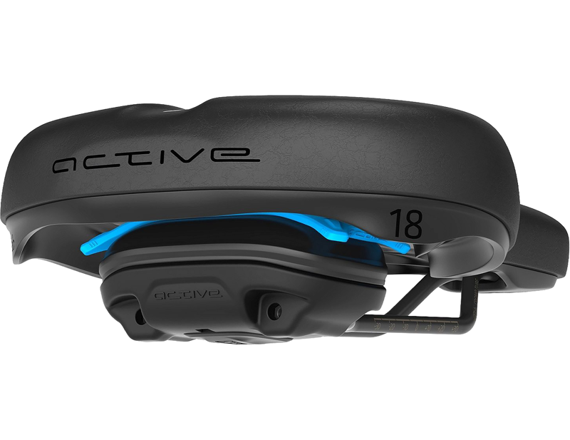 SQlab 621 M-D Active 2.1 Saddle in Black-4