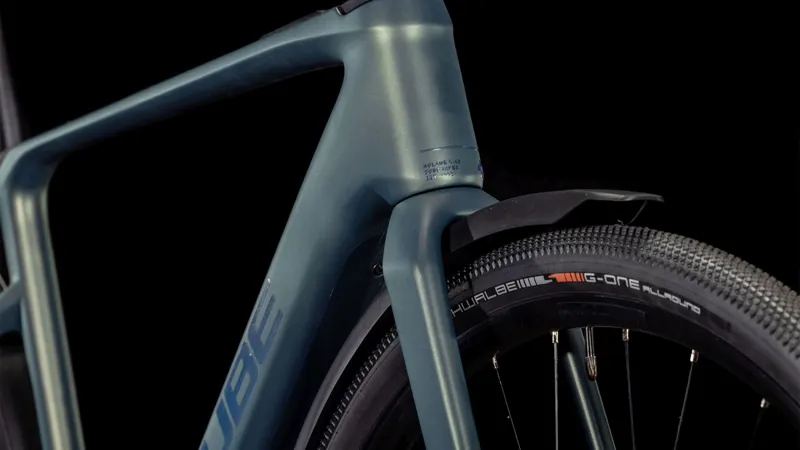 Cube Nulane Hybrid c:62 Race FE 400X Electric Hybrid Bike 2025 in Sagebrush Green/Prism-5