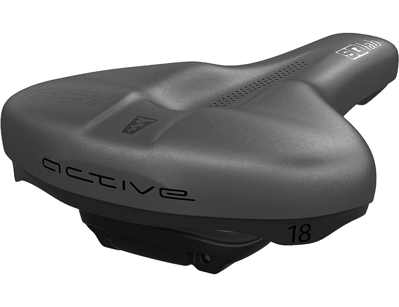 SQlab 621 Ergolux Active 2.1 Saddle in Black-1