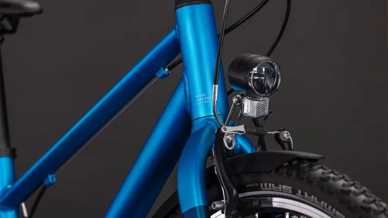 Cube Numove 240 FE 24 Inch Wheel Kids Bike 2026 in TopasBlue/Nebula-5