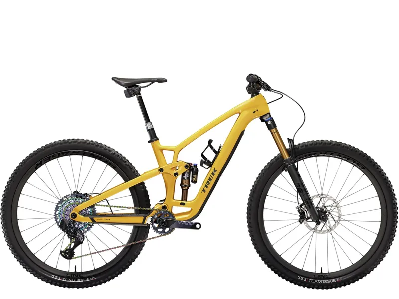 Trek Fuel EX 9.9 XX1 AXS Full Suspension Mountain Bike 2024 in Baja Yellow