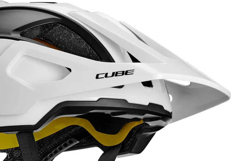 CUBE HELMET STROVER in WHITE/BLACK-2