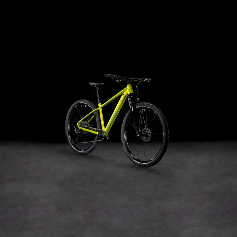 Cube Aim SLX Hardtail Mountain Bike 2025 in Flashlime/Juniper-6