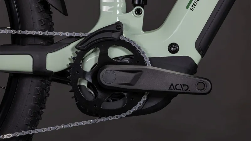 Cube Stereo Hybrid one22 Pro 800 Electric Mountain Bike 2026 in Stonegrey/Black-3