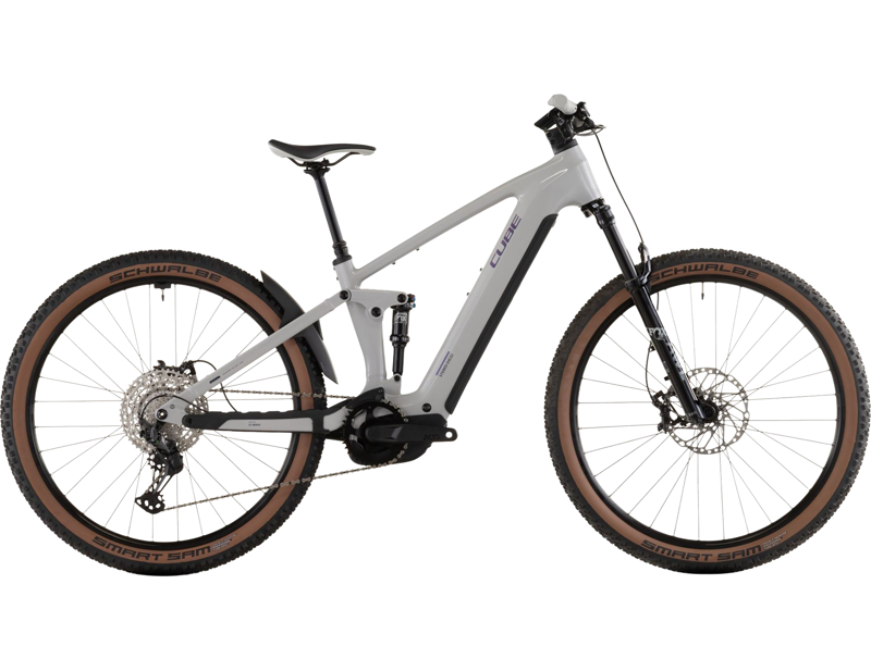 Cube Stereo Hybrid one22 Slx 800 Full Suspension Electric Mountain Bike 2026 in Greiege/Switch