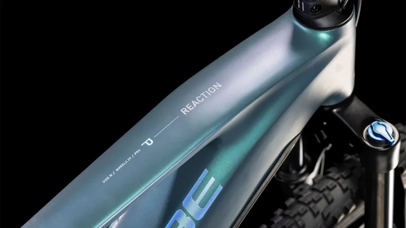 Cube Reaction Hybrid Pro 600 Electric Hardtail Mountain Bike 2025 in Smaragd Grey/Prism-1