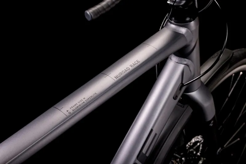 Cube Nuroad Race FE Gravel Bike 2022 in Grey-2