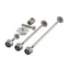 Pitlock Wheels Seatpost and Ahead Headset Security Set in Silver