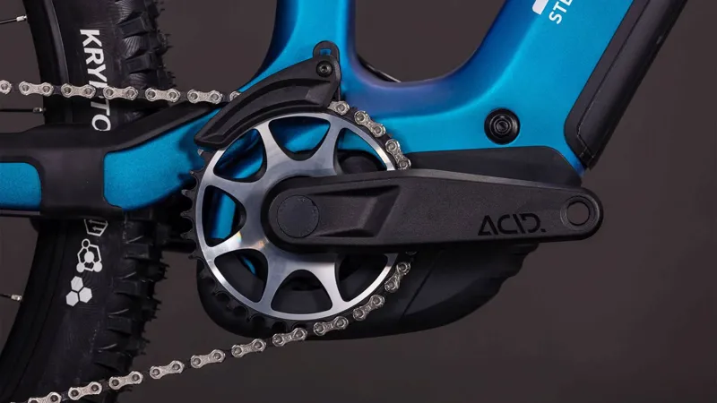 Cube Stereo Hybrid one44 HPC SLX 800 Full Suspension Electric Mountain Bike 2026 in Nebula/White-3