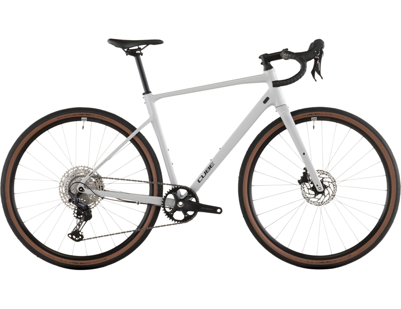 Cube Nuroad EX Gravel Bike 2026 in Cotton/Grey