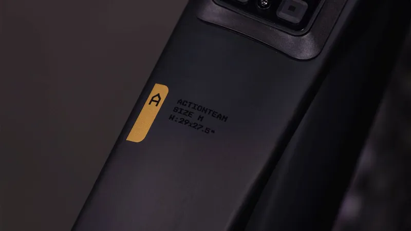 Cube Ams Hybrid one77 c:62 AT 600x Electric Mountain Bike 2026 in Carbon/Gold-2