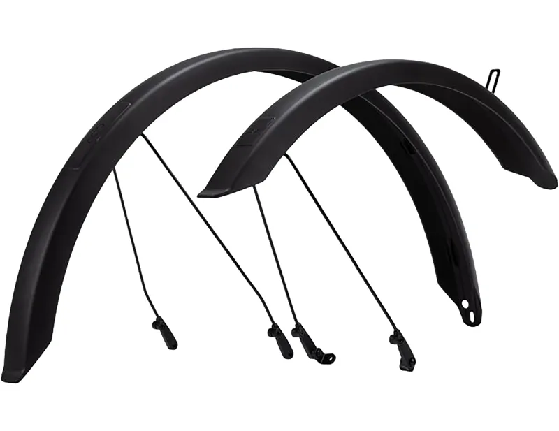 Balfes Bikes Acid Mudguard Set Rookie 55 24 Inch Bb Mount 2.0 in Black | Free postage over £30, £10 off first order, price match & 0% finance.