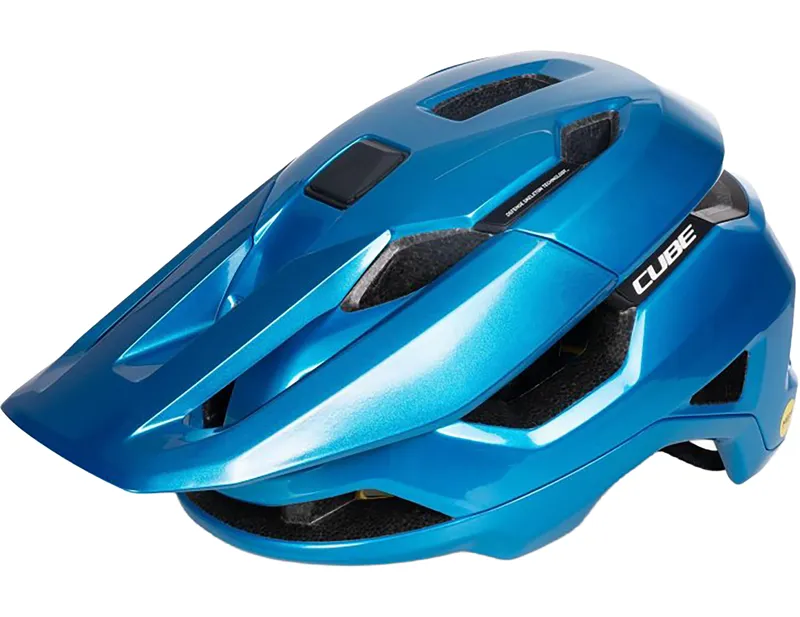 Balfes Bikes Cube CUBE TROOPER HELMET IN BLUE | Free postage over £30, £10 off first order, price match & 0% finance.