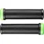 Cube Race Grips in Black/Green