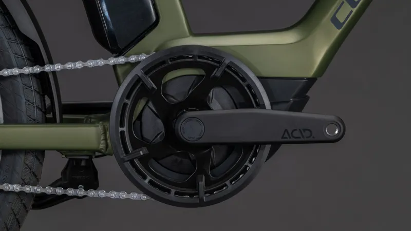 Cube Compact Hybrid Comfort 545 Electric Bike 2026 in Reed Green-3